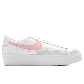 Women's Blazer Low Platform - White/Pink Glaze