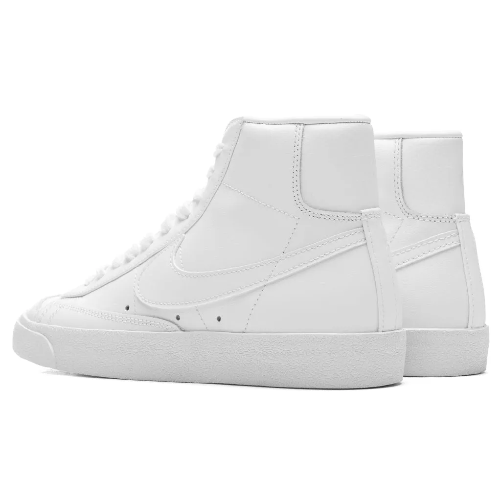 Women's Blazer Mid '77 Vintage - White/White/White