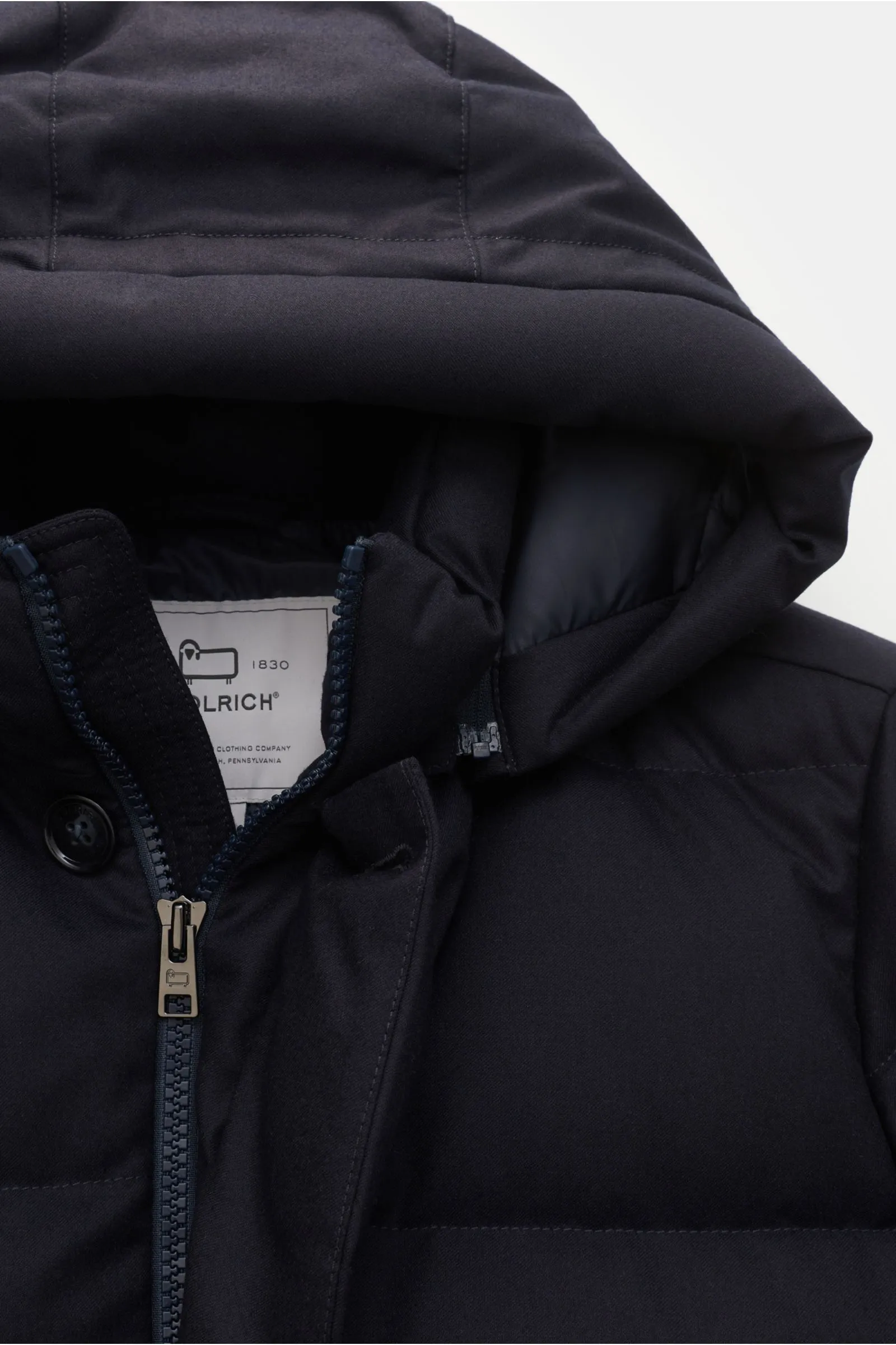 WOOLRICH down jacket dark navy