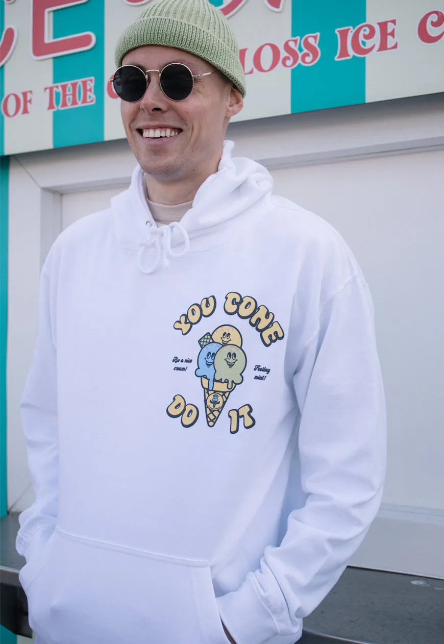 You Cone Do It Men's Ice Cream Graphic Hoodie