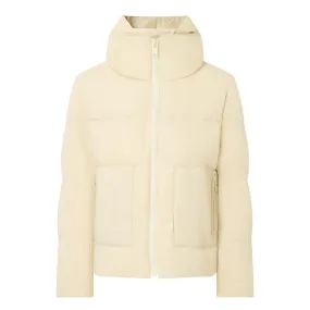 YVES SALOMON Quilted Short Down Jacket - Cream