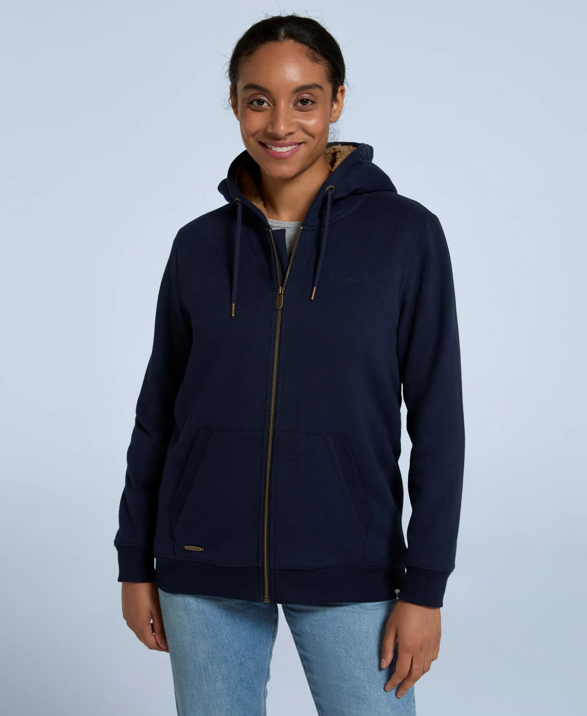 Zuri Womens Hoodie - Navy