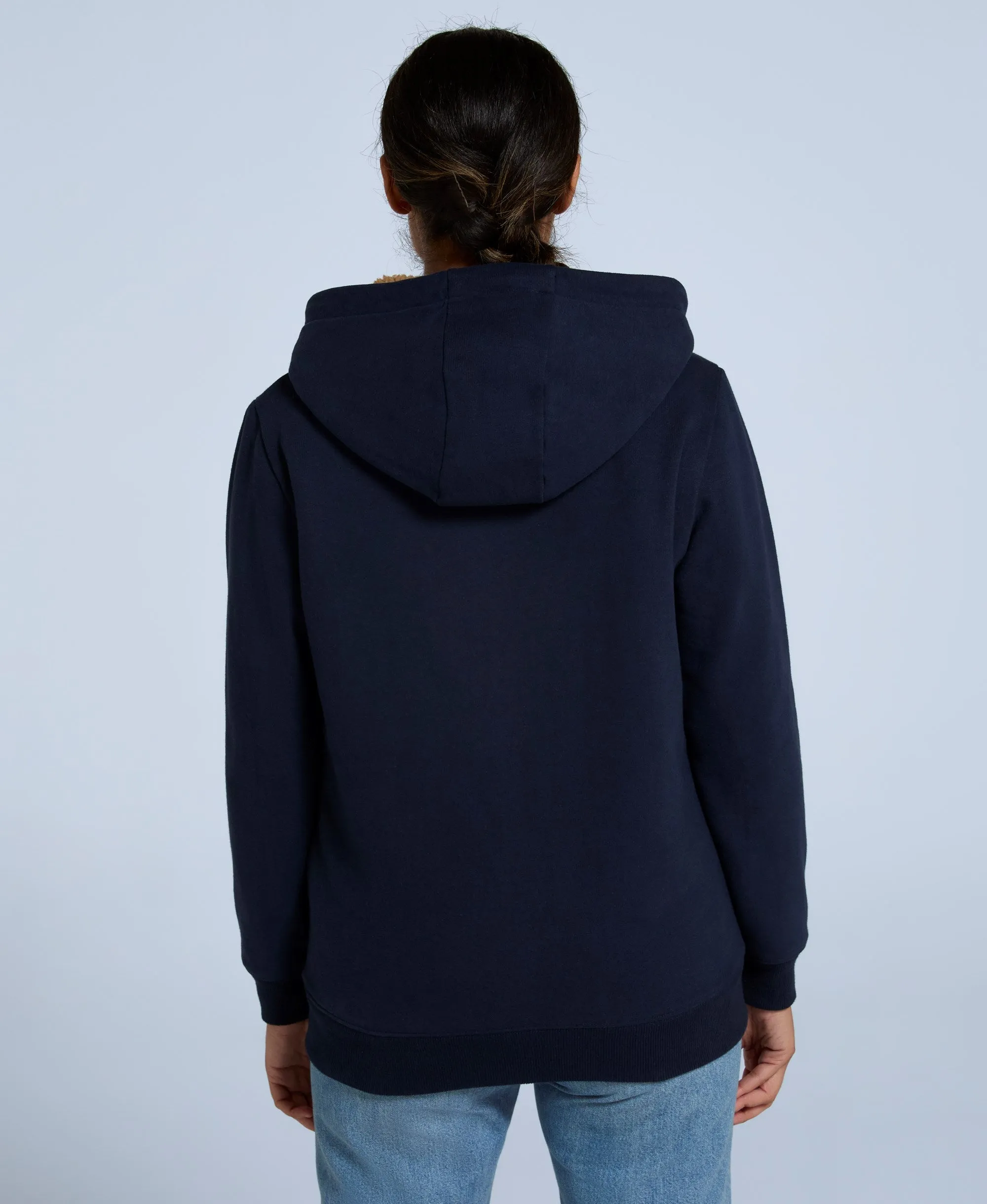 Zuri Womens Hoodie - Navy